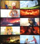  anju blonde_hair blue_eyes bridal_veil brown_hair cape character_request cloud commentary_request cremia day dress elbow_gloves ganondorf gloves hair_bun hair_tubes highres hime_cut hood link link's_grandma link_(wolf) long_hair moon moon_children navi pointy_ears princess_zelda scar sky sword the_legend_of_zelda the_legend_of_zelda:_breath_of_the_wild the_legend_of_zelda:_majora's_mask the_legend_of_zelda:_ocarina_of_time the_legend_of_zelda:_skyward_sword the_legend_of_zelda:_the_wind_waker the_legend_of_zelda:_twilight_princess toon_link tunic veil weapon wedding_dress white_dress 