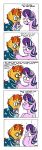  2018 bobthedalek dialogue english_text equine eyewear female flurry_heart_(mlp) friendship_is_magic glasses group hair hi_res horn male mammal multicolored_hair my_little_pony simple_background starlight_glimmer_(mlp) sunburst_(mlp) text unicorn 