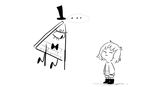  bill_cipher bow_tie child disappointed disney gravity_falls hat invalid_tag mudkipful protagonist_(undertale) silent undertale video_games young 