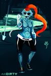  askdirty breasts dirtyscoundrel fitness invalid_tag nswf painting undertale undyne video_games 