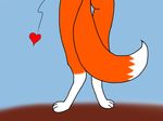  &lt;3 ambiguous_gender anthro canine dipstick_tail fox fur mammal multicolored_tail orange_fur outside ryan_fox white_fur 