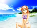  beach kimi_ga_nozomu_eien suzumiya_akane swimsuit tagme 
