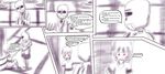  animextremex bone chara_(undertale) child comic english_text human mammal monster red_eyes sans_(undertale) skeleton text undertale video_games young 