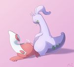  anojaa blush cum cum_on_chest cum_on_face cum_on_stomach cumshot duo female feral goodra grinding happy latias legendary_pok&eacute;mon lying male male/ambiguous nintendo orgasm penis pok&eacute;mon simple_background tapering_penis video_games 