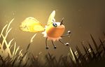  cutiefly flying gen_7_pokemon grass insect_wings mariajang no_humans pokemon pokemon_(creature) solo wings 