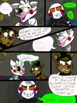  2016 animatronic bear canine comic digital_media_(artwork) five_nights_at_freddy&#039;s five_nights_at_freddy&#039;s_2 fox freddy_(fnaf) frostedmountain group machine mammal mangle_(fnaf) marionette_(fnaf) robot video_games 