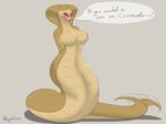  2016 anthro big_breasts blush breasts cleavage clothed clothing cobra digital_media_(artwork) female nude reptile scalie simple_background snake solo video_games viper viper_(x-com) wigglelines x-com xcom2 