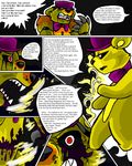  animatronic anthro bakukurara bear comic digital_media_(artwork) five_nights_at_freddy&#039;s five_nights_at_freddy&#039;s_4 five_nights_at_freddy&#039;s_world fredbear_(fnaf) machine mammal nightmare_fredbear_(fnaf) oil robot video_games 