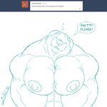  &lt;3 big_muscles canine clothed clothing cute jonathan_(character) juano male mammal muscular nipples solo topless wolf 