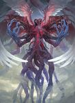  angel clint_cearly eldrazi female fusion magic_the_gathering mutation nightmare_fuel tentacles wings 