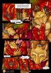  bladerush_(character) comic dialogue dragon english_text feline foot_fetish male male/male mammal raghan tagme text tiger 