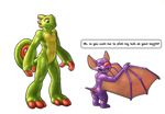  bat chameleon invalid_tag laylee lizard male mammal mot nude reptile scalie shiny yooka yooka-laylee 