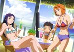  :o :p age_difference ahoge bangs barefoot beach bikini bikini_top black_hair blue_hair blue_shorts blush blush_stickers braid breasts casual_one-piece_swimsuit chair cherry cleavage cloud crossed_legs cup cushion day denim denim_shorts drink drinking_glass drinking_straw dutch_angle feet_together flat_chest food front-tie_bikini front-tie_top fruit green_eyes hands_on_feet highres hisayuki_hirokazu holding hut ice_cream kuga_natsuki large_breasts leaning_back lime_(fruit) long_hair looking_at_another minagi_mikoto mountain multiple_girls my-hime navel ocean official_art one-piece_swimsuit open_mouth orange_hair outdoors palm_tree parted_bangs plant potted_plant purple_eyes railing red_bikini scan short_hair short_hair_with_long_locks short_shorts shorts side-tie_bikini side_braid sideboob sidelocks sitting sky spiked_hair standing staring string_bikini sundae swept_bangs swimsuit table tokiha_mai tongue tongue_out tray tree tropical_drink twin_braids underboob v-shaped_eyebrows water white_bikini wide-eyed wooden_floor yellow_eyes yellow_swimsuit 