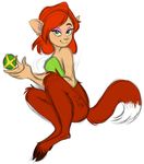  breasts clothed clothing elora faun female green_eyes hair kamkairo looking_at_viewer orb smile solo spyro_the_dragon video_games 