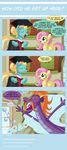  2016 clothing edowaado equine female fluttershy_(mlp) friendship_is_magic male mammal monster my_little_pony pegasus sea_monster sea_serpant stephen_magnet_(mlp) wings zephyr_breeze_(mlp) 