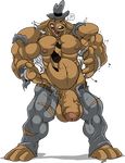  ! 2010 ? alpha_channel anthro balls barefoot belly biceps big_balls big_penis brown_fur canine clothed clothing color_edit colored digital_media_(artwork) dog edit flaccid fur growth hat huge_balls huge_muscles huge_penis humanoid_penis male mammal muscle_growth musclegut muscular muscular_male mutant_serpentina navel necktie nipples open_mouth pants pecs penis sam_(sam_and_max) sam_and_max simple_background solo speech_bubble standing surprise teeth thick_penis topless torn_clothing transparent_background uncut vein veiny_penis wardrobe_malfunction 