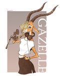  antelope anthro digital_media_(artwork) disney duo fur gazelle gazelle_(zootopia) komatsuko_(artist) mammal zootopia 