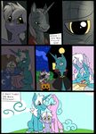  blind_eye clothing comic cub cutie_mark earth_pony english_text equine female feral friendship_is_magic group hair horn horse male mammal metal_(artist) my_little_pony pony text unicorn young 