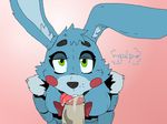  &lt;3 animatronic blue_fur blush buckteeth faceless_male fellatio female five_nights_at_freddy&#039;s five_nights_at_freddy&#039;s_2 fur ghost_(artist) green_eyes lagomorph machine male male/female mammal oral pink_background rabbit robot saliva sex simple_background teeth tongue tongue_out toy_bonnie_(fnaf) video_games 