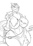  2016 anthro argonian big_breasts breasts discoverychannelofficial female huge_breasts scalie solo the_elder_scrolls video_games 