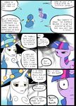  clothing dialogue duo english_text equine female friendship_is_magic fur hair horn male mammal metal_(artist) my_little_pony speech_bubble starswirl_the_bearded_(mlp) text twilight_sparkle_(mlp) unicorn 