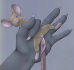  ambiguous_gender animew canine crying duo female female/ambiguous forced fox hi_res imminent_sex mammal mouse nude pencil_(object) pussy restrained rodent scared semi-anthro size_difference spreading tears vaginal 