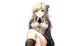  1girl blonde_hair blush boku_wa_tomodachi_ga_sukunai female gayprince kashiwazaki_sena long_hair looking_at_viewer smile solo 