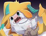  blush censored crying dagasi disembodied_hand duo female fingering japanese_text jirachi legendary_pok&eacute;mon nintendo nude open_mouth penetration pok&eacute;mon pussy size_difference solo_focus tears text translation_request vaginal vaginal_fingering vaginal_penetration video_games 