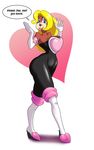  ape big_breasts boots breasts candy_kong clothing cosplay donkey_kong_(series) footwear glazed_(artist) gloves high_heels mammal nintendo primate rouge_the_bat sonic_(series) video_games 