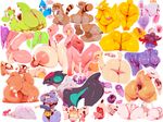  2016 alphys anthro anthrofied anus areola big_breasts boo_(mario) breasts butt cartoon_network clothing crossover cum cum_in_ass cum_inside erect_nipples female gaping gaping_anus gloom gooze hi_res huge_breasts human humanoid kangaskhan kissing lilibee looking_back machoke male mammal mario_bros marowak medicham mordecai_(regular_show) nintendo nipples noivern penis pink_nipples pok&eacute;mon pok&eacute;morph puffy_anus pussy pussy_juice raccoon regular_show rigby_(regular_show) simple_background slightly_chubby sunibee tongue undertale underwear video_games white_background yoshi 