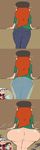  big_butt butt clothing dipper_pines disney female godalmite gravity_falls huge_butt mabel_pines wide_hips 