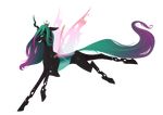  2016 alpha_channel badday28 changeling fangs female friendship_is_magic holes horn my_little_pony queen_chrysalis_(mlp) simple_background solo transparent_background wings 