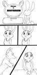  2016 bunnyburrow canine clothed clothing comic dialogue disney duo english_text female fox fur hair hi_res judy_hopps lagomorph male mammal nick_wilde rabbit sign size_difference smile speech_bubble spintherella text train zootopia 