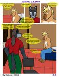  canine clothed clothing colonel_klink comic male male/male mammal topless 