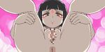  animated animated_gif anus beatmania beatmania_iidx black_hair censored hinazuki_lilina large_breasts lowres peeing pixel_art pov pussy red_eyes sakuragi_shoukai ui_(fuugetsuin) 