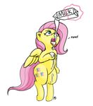  cutie_mark equine fluttershy_(mlp) friendship_is_magic hair mammal milk my_little_pony open_mouth pabbley pegasus pink_hair semi-anthro simple_background solo teeth tongue tongue_out white_background wings 