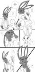 2016 clothed clothing comic dialogue disney english_text female fur hair hi_res judy_hopps lagomorph male mammal rabbit size_difference smile spintherella text zootopia 