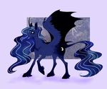  blue_eyes cutie_mark equine female friendship_is_magic hair hooves horse luna68 mammal my_little_pony pony princess_luna_(mlp) solo tagme wings 