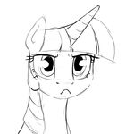  2016 animated equine female friendship_is_magic horn mammal monochrome my_little_pony silfoe sketch twilight_sparkle_(mlp) unicorn 