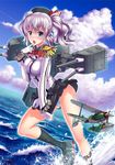  :o aircraft airplane ankle_boots beret black_hat black_legwear black_skirt blue_eyes blue_panties blue_sky blush boots bow bowtie breasts cannon cloud condensation_trail crying crying_with_eyes_open day epaulettes finger_to_mouth gloves grey_footwear hat hat_bow horizon kantai_collection kashima_(kantai_collection) kneehighs large_breasts looking_at_viewer machinery military military_uniform number10_(hagakure) ocean panties pleated_skirt red_bow red_neckwear running short_twintails silver_hair skirt skirt_tug sky solo splashing tears turret twintails underwear uniform upskirt water wavy_hair white_gloves 