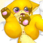  anus bed blacknose blush butt canine cub cute fartfoxisabelle_(artist) feet fox invalid_tag lying mammal nude on_back pillow pink_eyes pointy_ears pussy young 