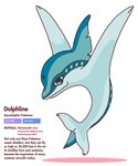  ask-surskit cetacean dolphin dolphline fak&eacute;mon mammal marine nintendo pok&eacute;mon video_games 