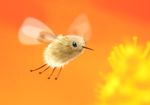  artist_request cutiefly flying no_humans pokemon pokemon_(game) pokemon_sm realistic simple_background tagme 