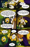  asgore_dreemurr beard comic crying english facial_hair field flower flower_field flowey_(undertale) horns lynxgriffin monster_boy spoilers tears throne throne_room undertale 