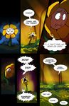  crying english field flower flower_field flowey_(undertale) lynxgriffin no_humans spoilers undertale 