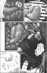  anthro avian bird breasts bubonikku comic cum female male male/female masturbation oral pussy_juice size_difference slightly_chubby text toucan translation_request 