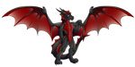  alpha_channel anthro dragon featureless_crotch gard3r horn male nude simple_background smile solo standing transparent_background wings 