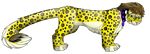  alpha_channel collar feline feral gard3r leopard looking_at_viewer male mammal simple_background smile solo standing transparent_background 