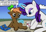  2016 band-aid bandage burning-heart-brony button_mash_(mlp) duo equine female friendship_is_magic horn horse male mammal my_little_pony nintendo nintendo_ds pony rarity_(mlp) unicorn video_games 