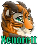  alpha_channel anthro english_text feline gard3r horn hybrid looking_at_viewer male mammal simple_background smile solo text tiger transparent_background 